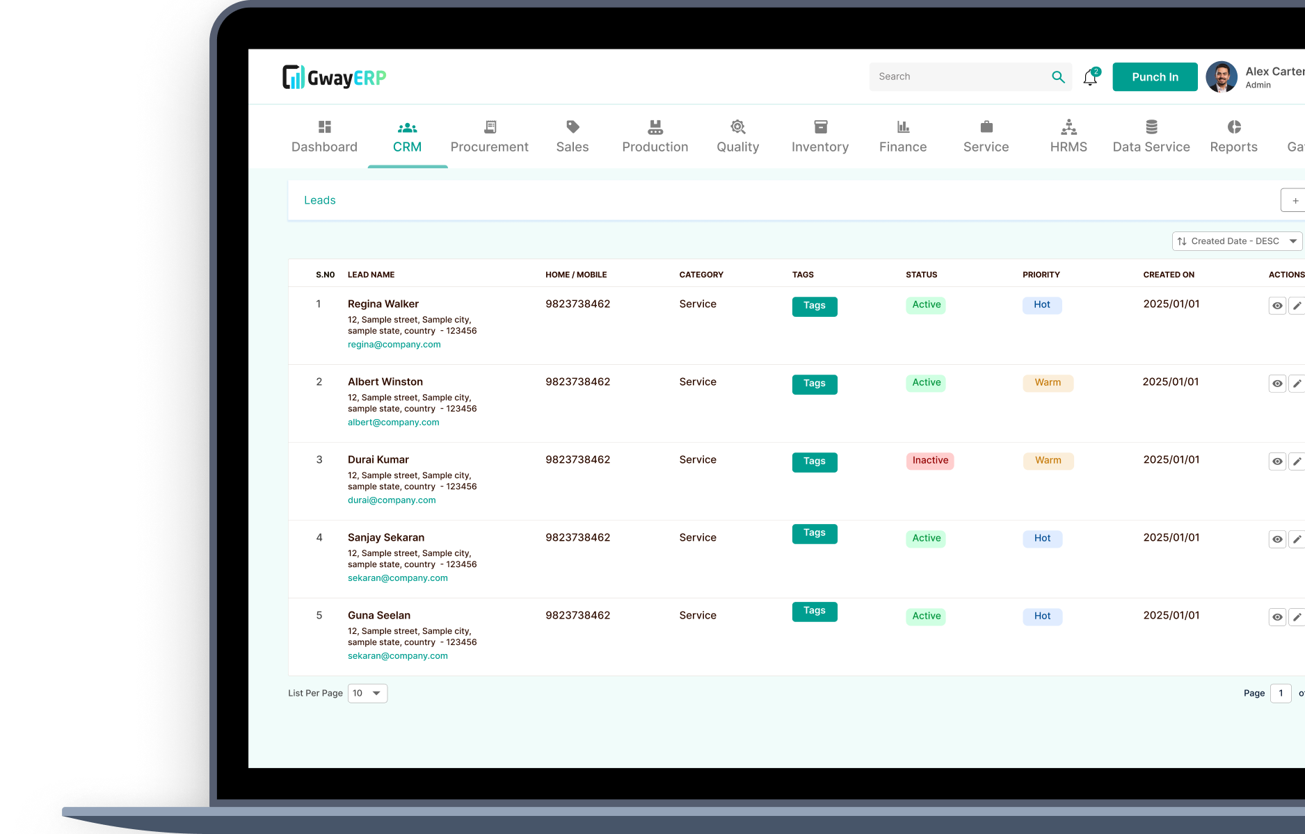 Centralized Lead Management