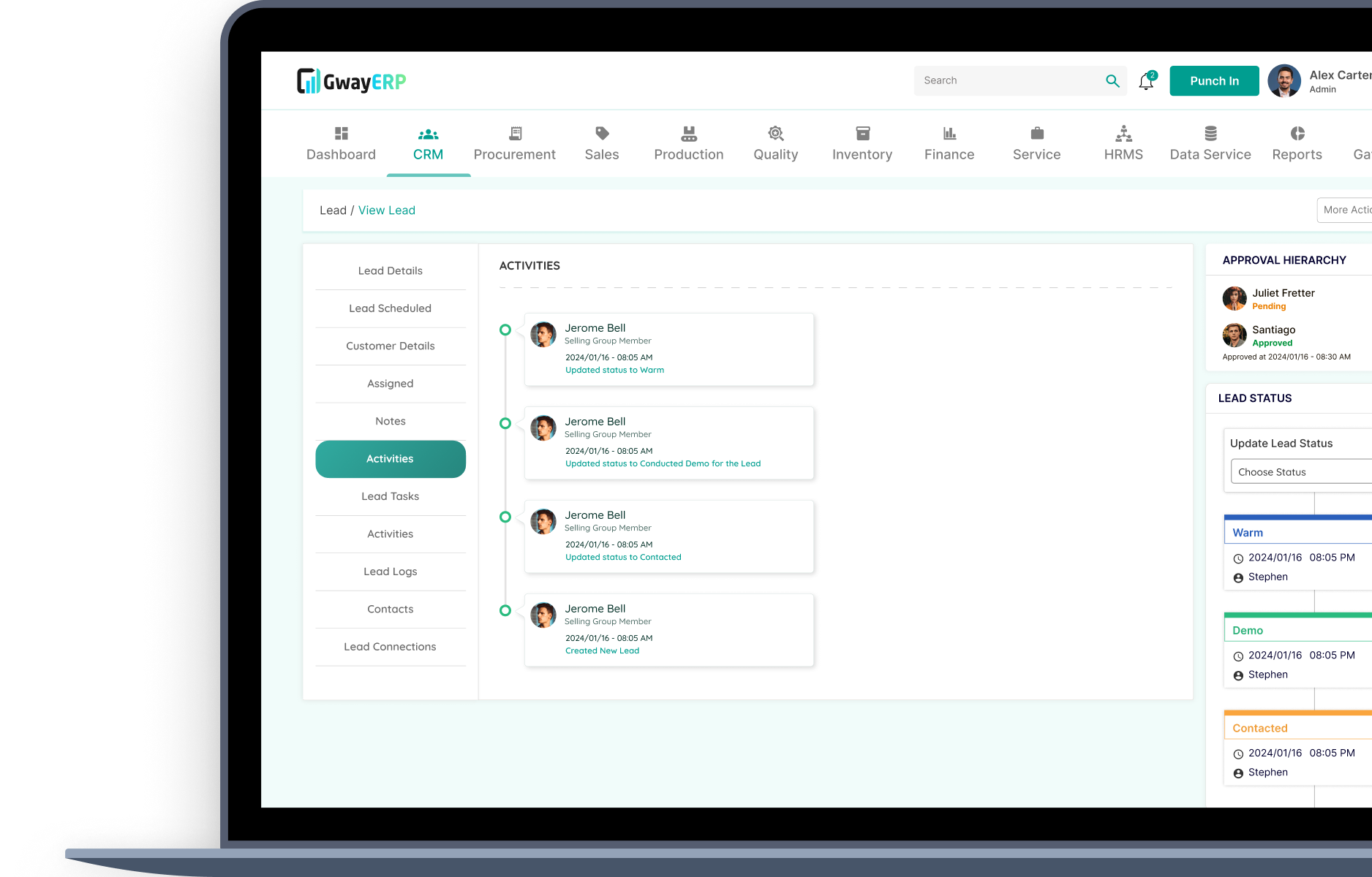 Lead Activity Monitoring & Management