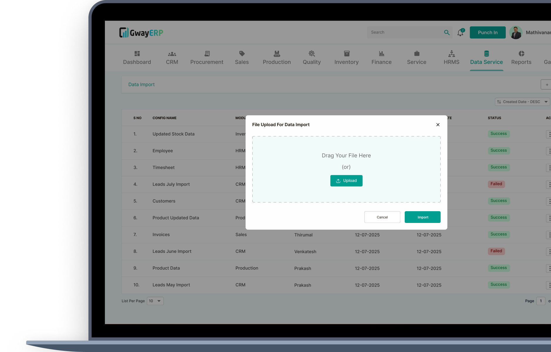 Data Migration & Import
