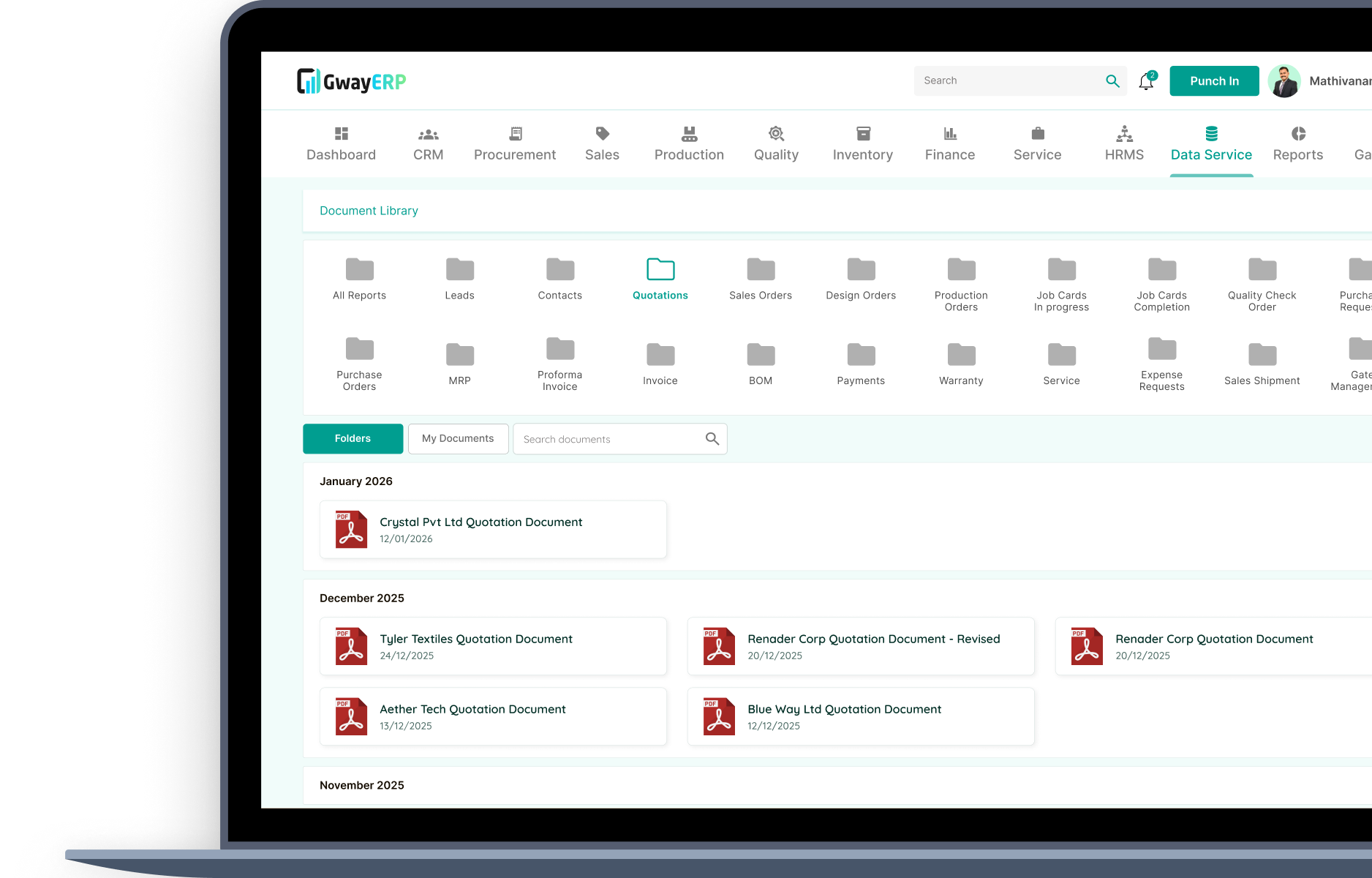 Centralized Document Library