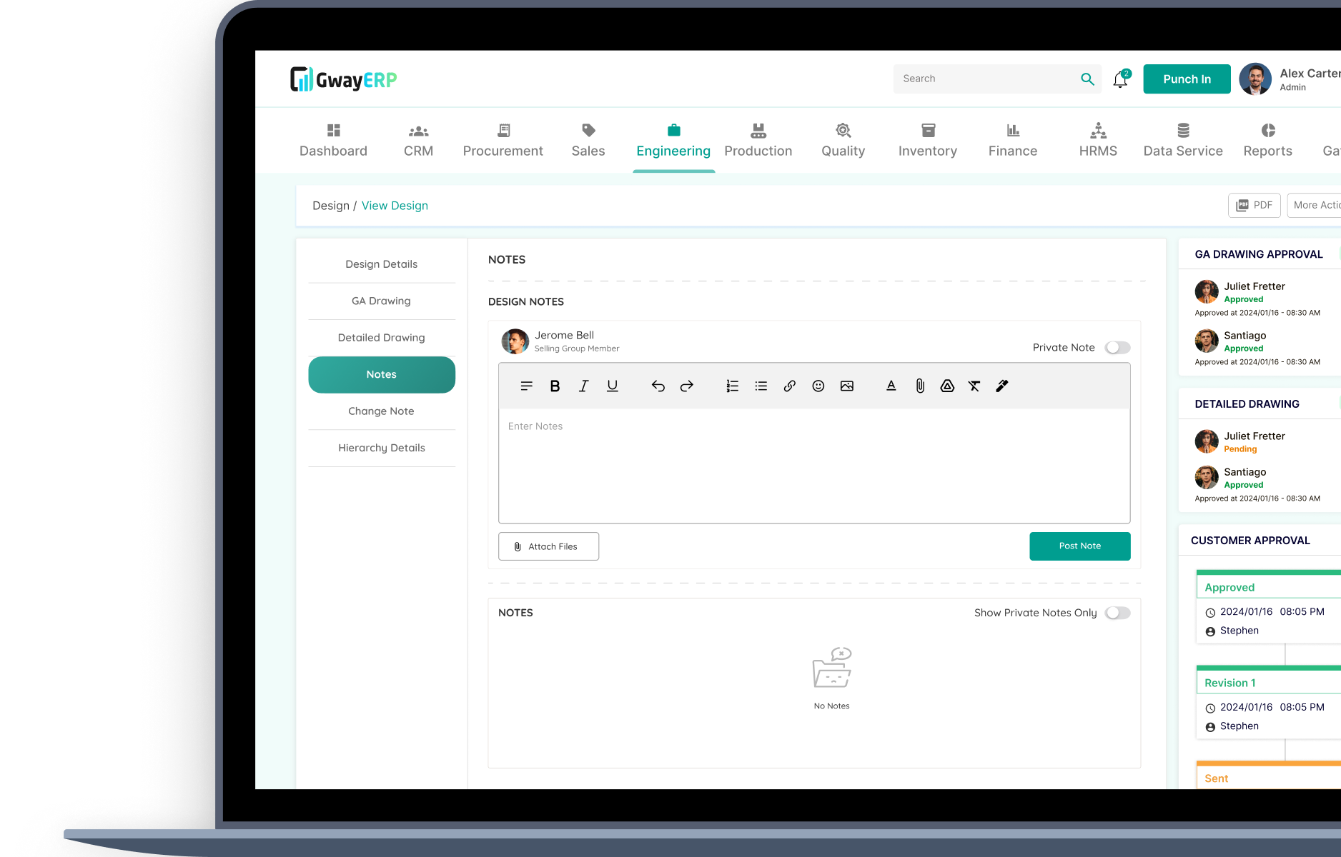 Design Order Management