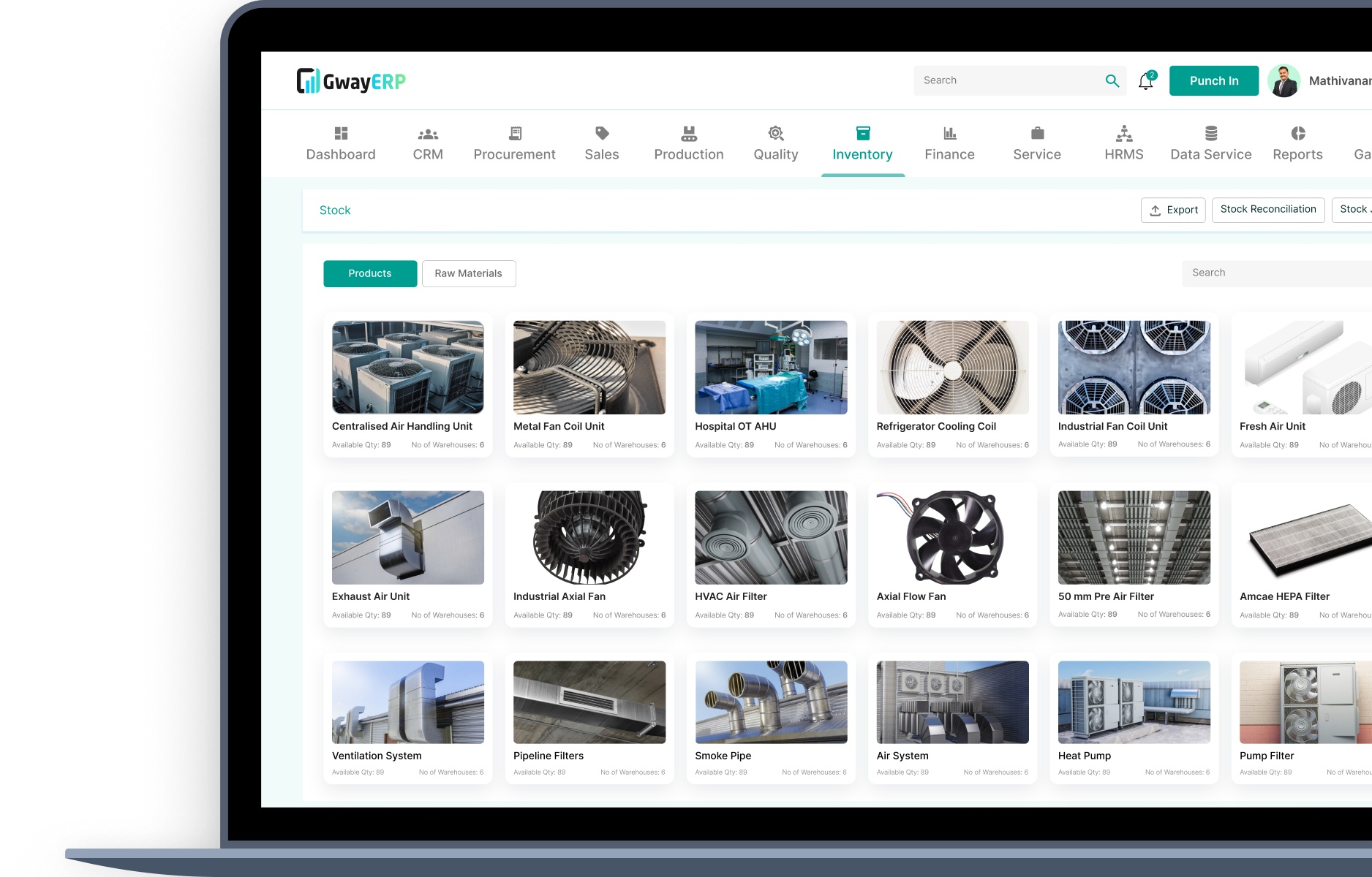 Total Stocks Management