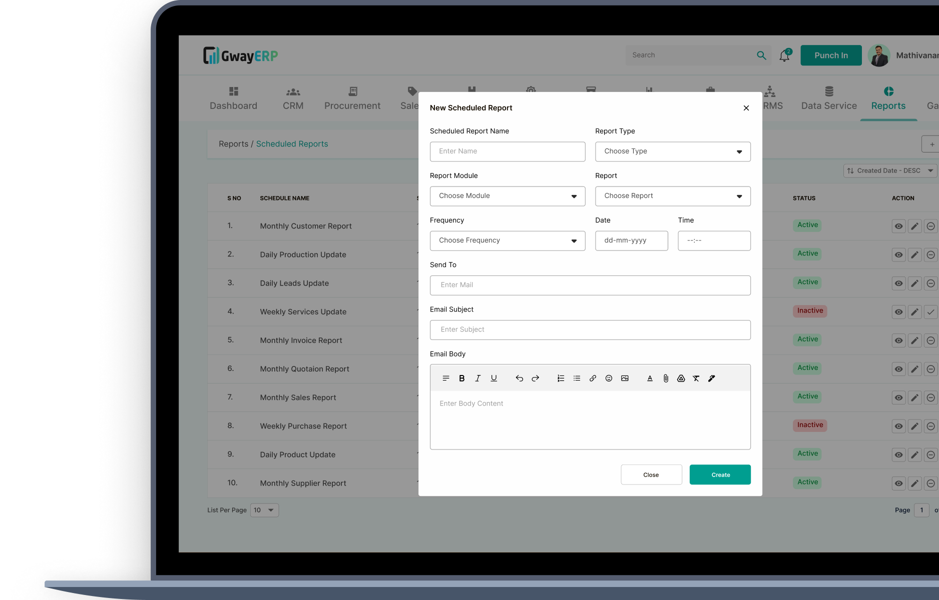 Scheduled & Automated Reports